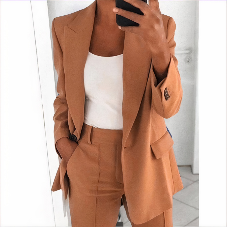 Drune | Blazer Set – Jacke und Hose für Damen