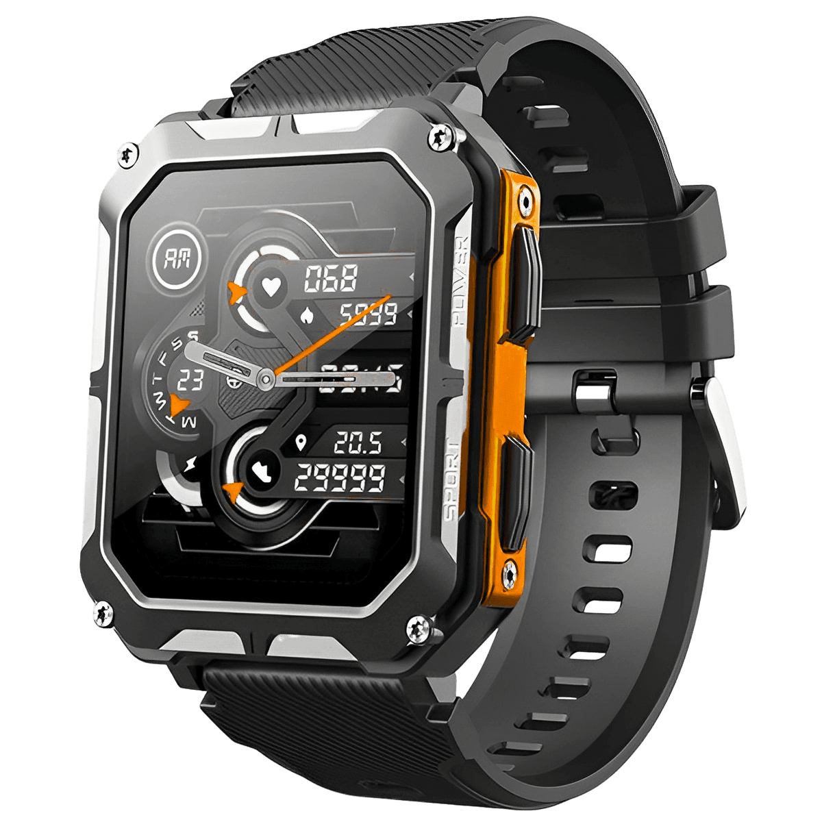 Drune | Herren Smartwatch Mit Wasserdichtigkeit Und Fortschrittlichen Funktionen