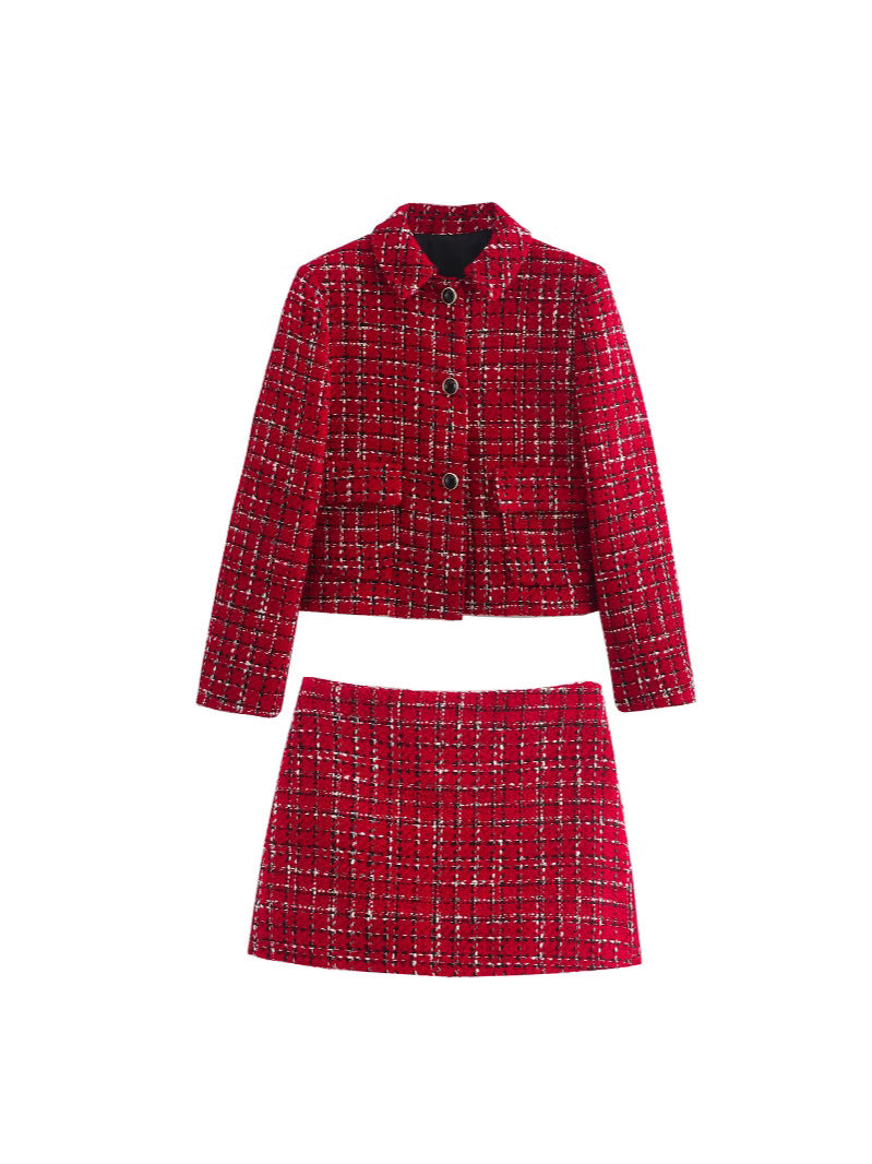 Drune - Damen Wollblazer Bekleidungsset