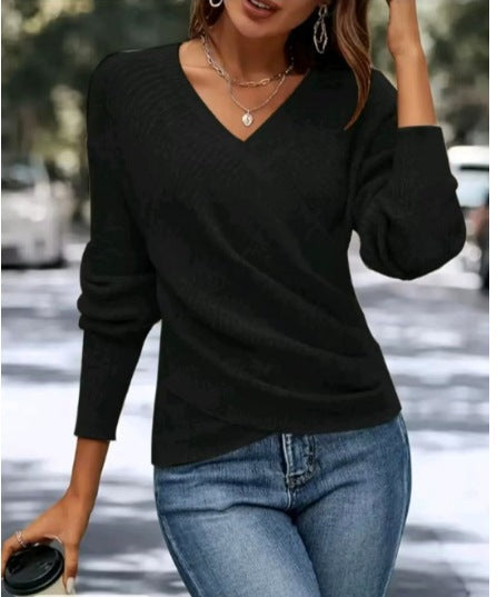 Drune Gekreuzter Pullover