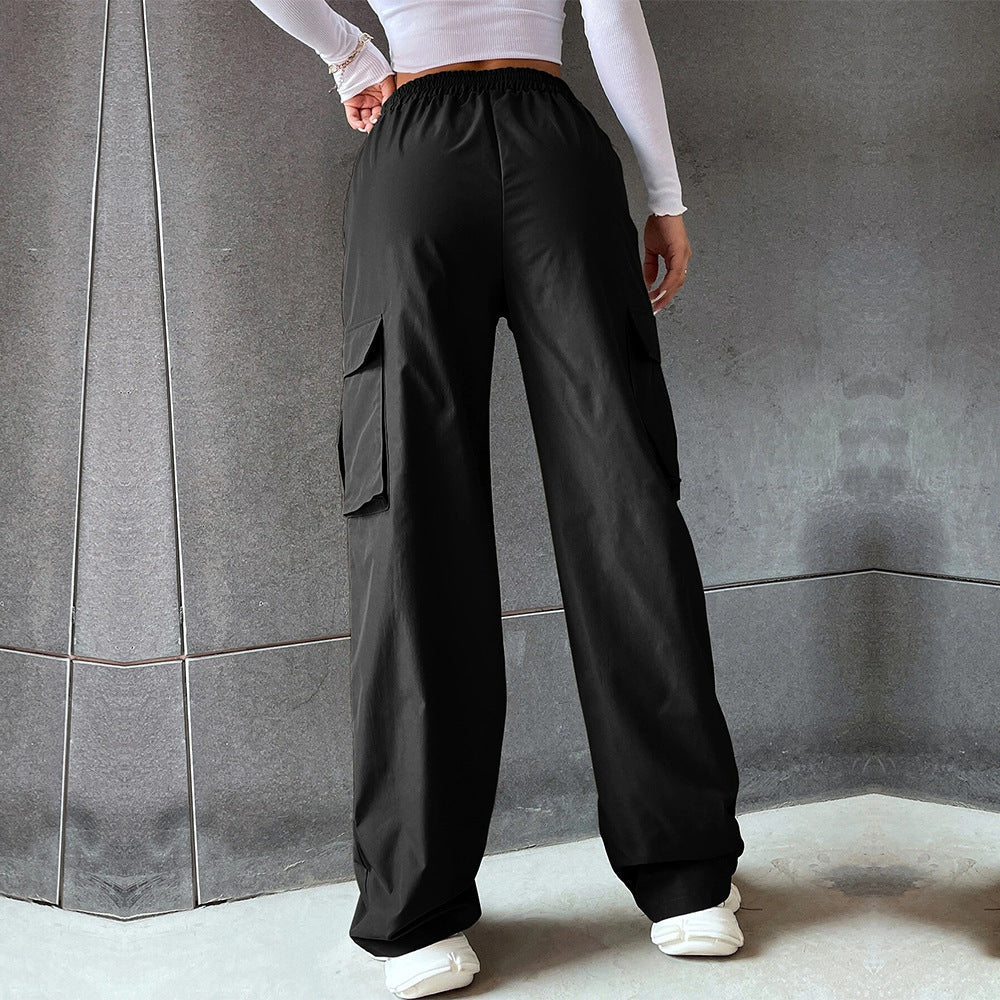 Damen Cargo-Hose mit elastischem Bund und seitlichen Taschen Drune