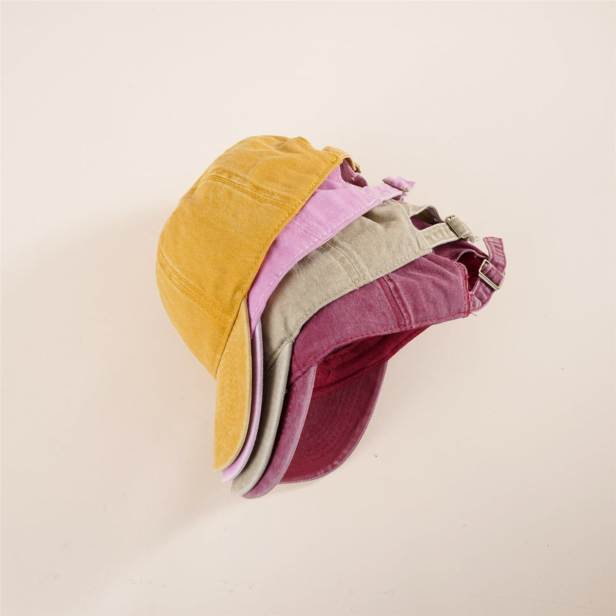 Damen Vintage Fresh Caps aus weichem Baumwollmischgewebe Drune