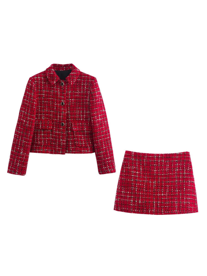 Drune - Damen Wollblazer Bekleidungsset