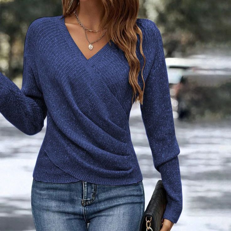 Drune Gekreuzter Pullover