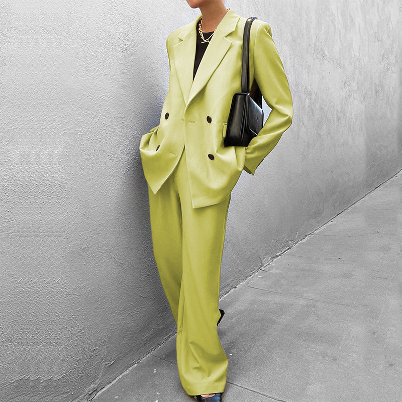 Damen Anzugjacke und Hose im eleganten Oversized-Stil Drune