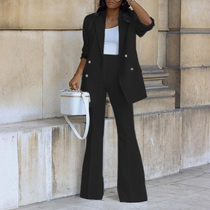 Damen Anzugjacke und Hose im eleganten Oversized-Stil Drune