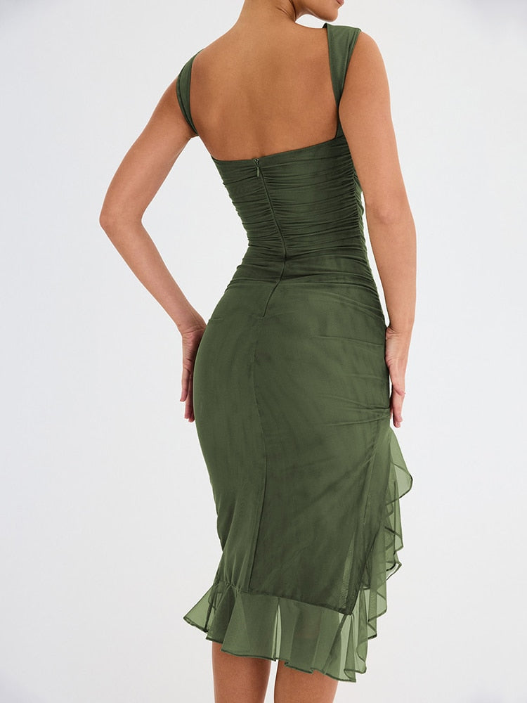 Ruffle Midi Dress (Copia)