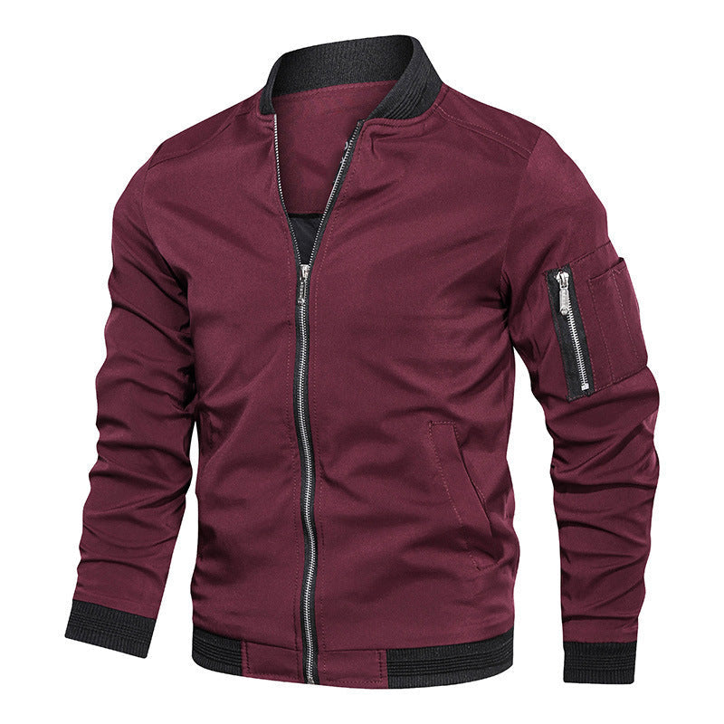 Drune | Klassischer Stil Bomberjacke Für Herren