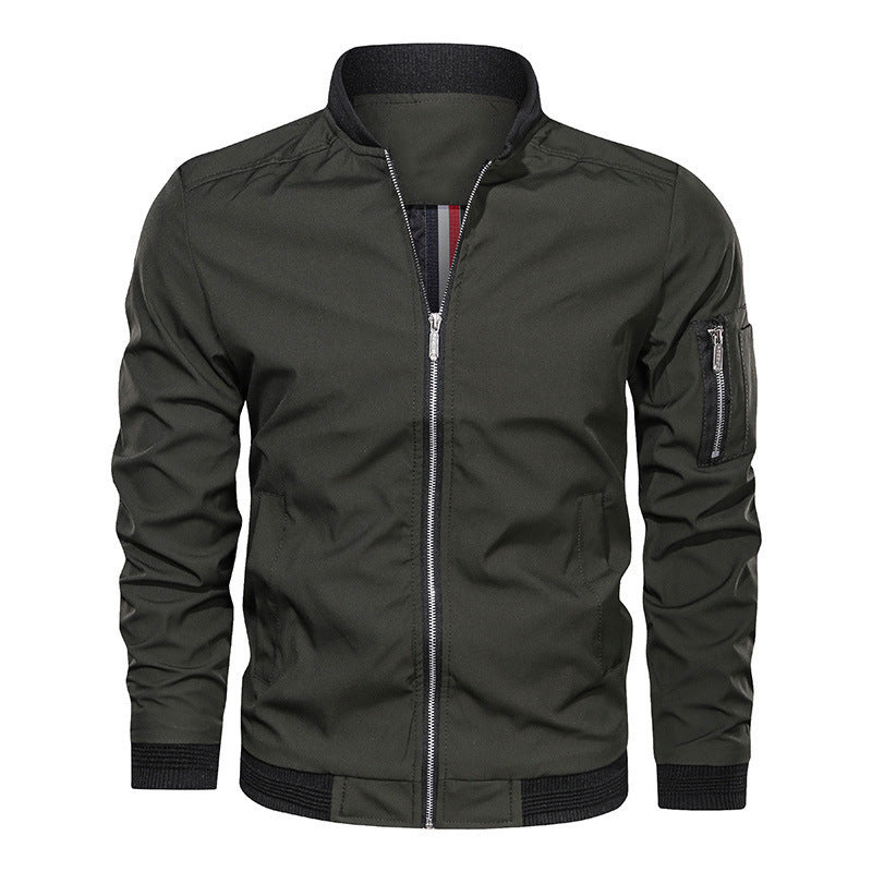 Drune | Klassischer Stil Bomberjacke Für Herren