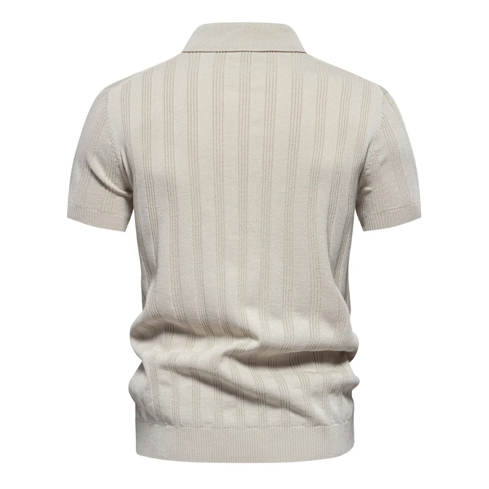 Elegante polo da uomo dallo stile raffinato