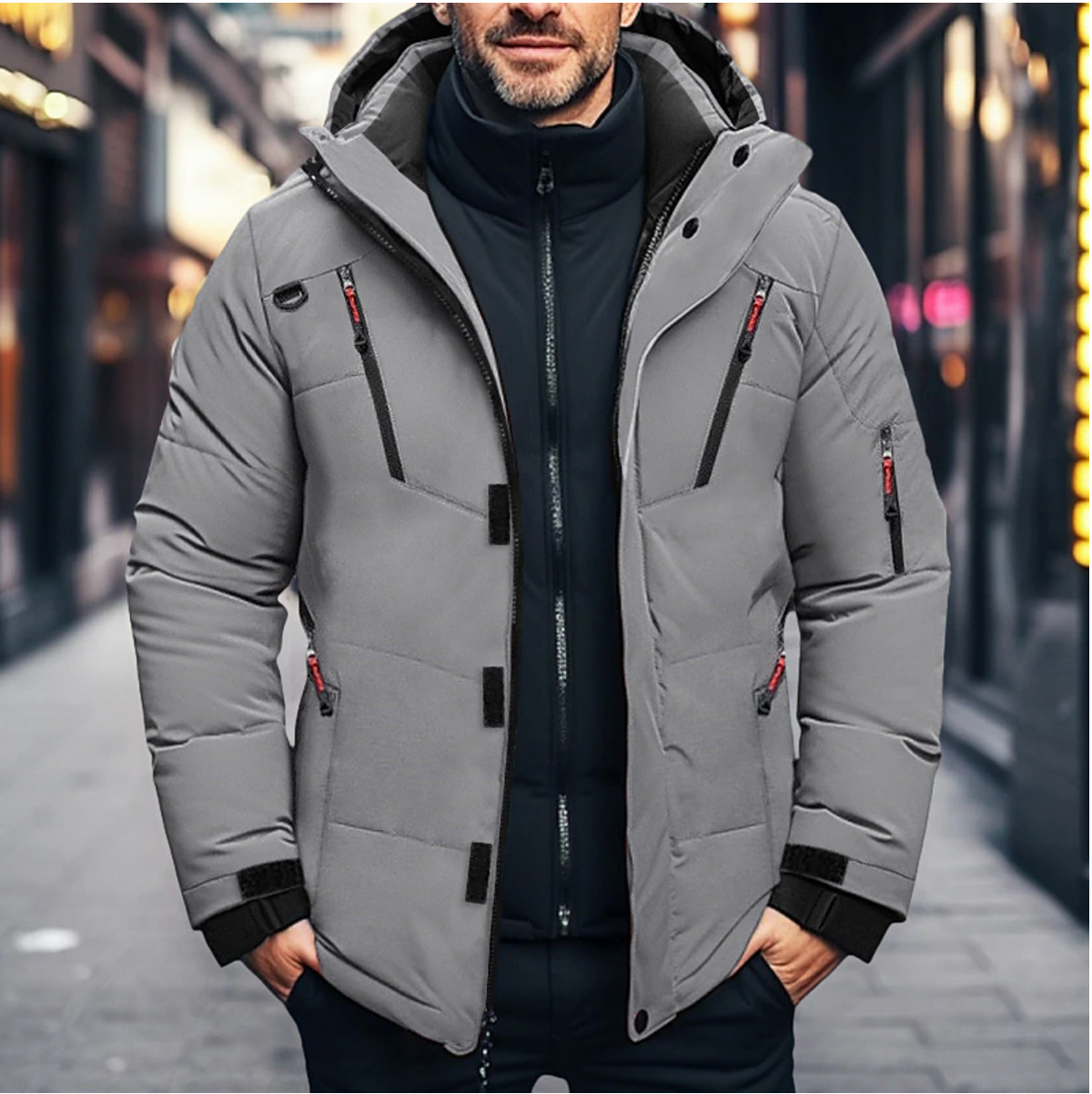 Drune | Stilvolle wasserdichte Winterjacke für Herren