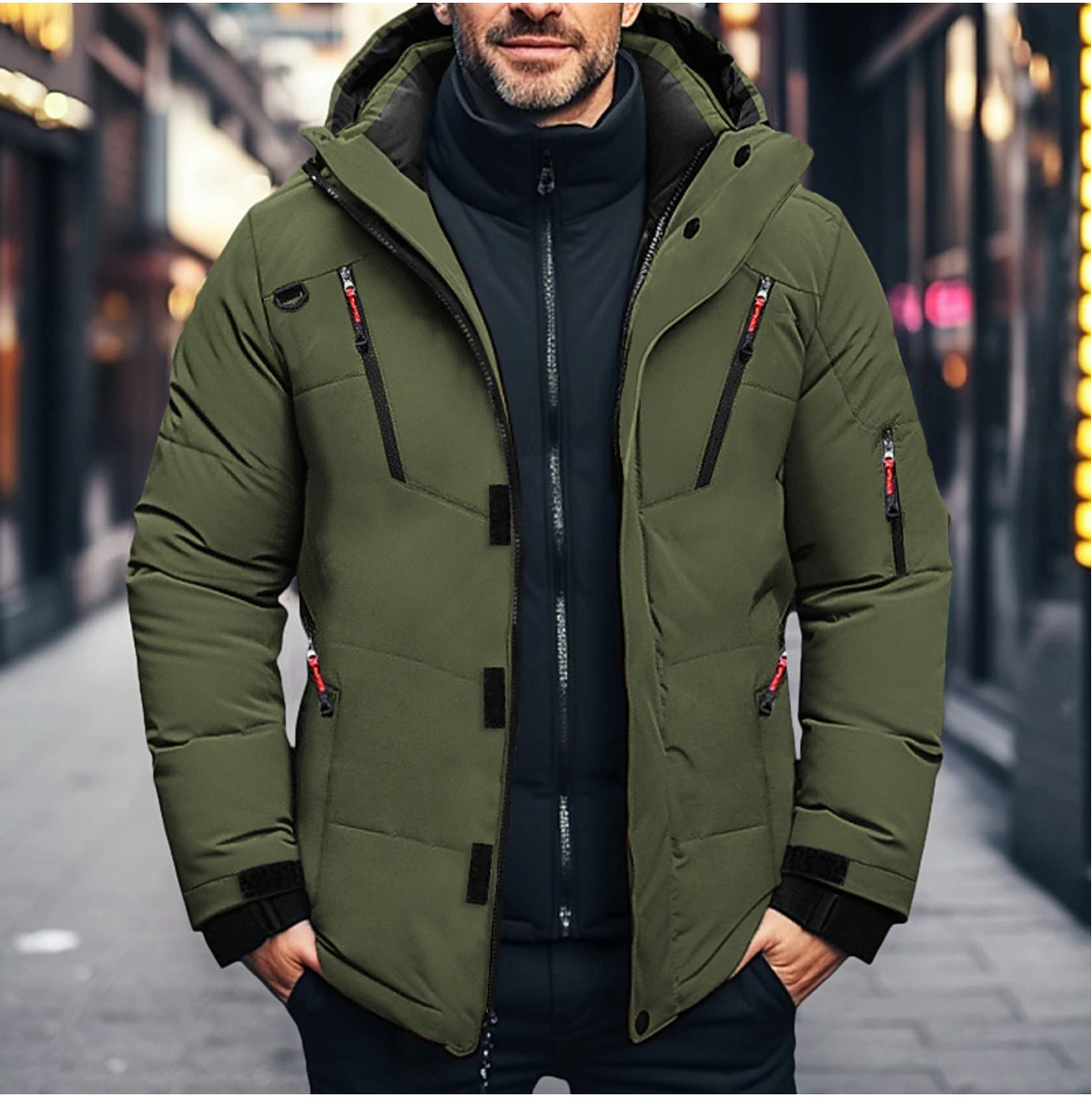 Drune | Stilvolle wasserdichte Winterjacke für Herren