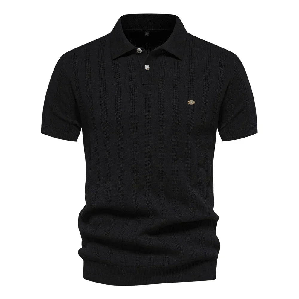 Elegante polo da uomo dallo stile raffinato