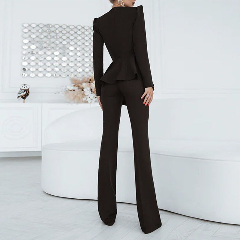 Drune | Blazer Satz Weiß Und Schwarz