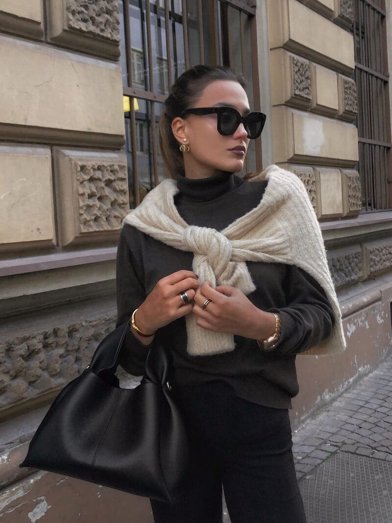Drune Umhängetasche damen | Handtasche mit Reißverschluss