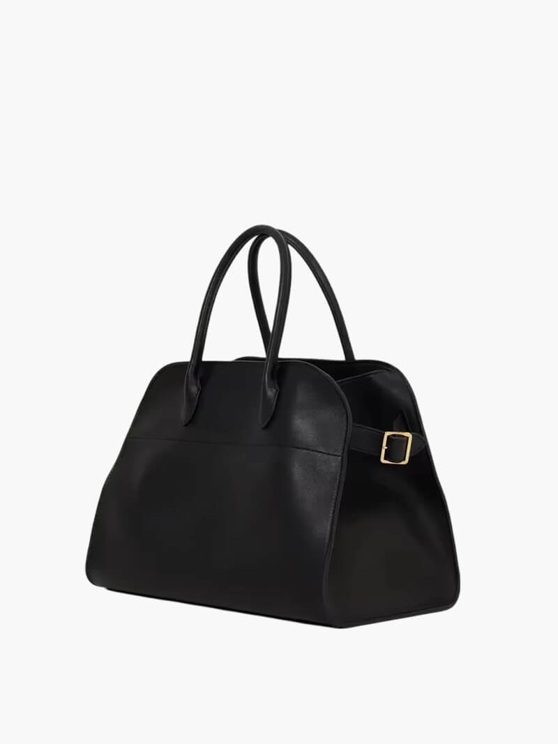 Damen-Vintage-Tasche aus veganem Leder, 38 × 28 × 23 cm
