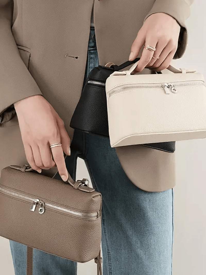 Drune | Handtasche Damen - elegante Leder Tasche