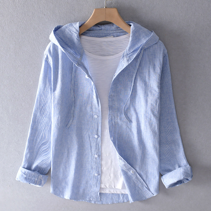 Drune | Atmungsaktive Leinenbluse