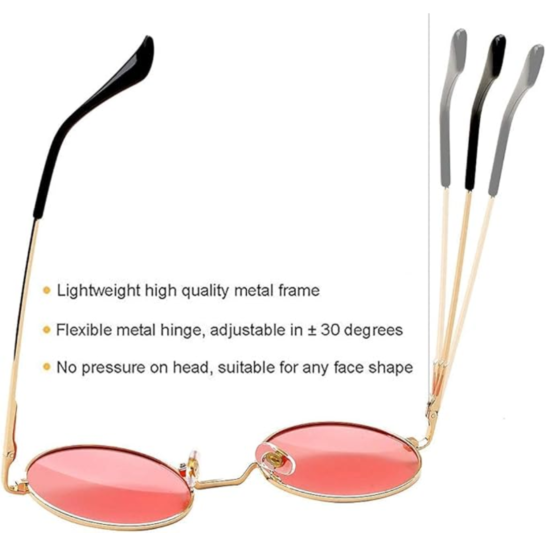 Drune | Runde Polarisierte Sonnenbrille