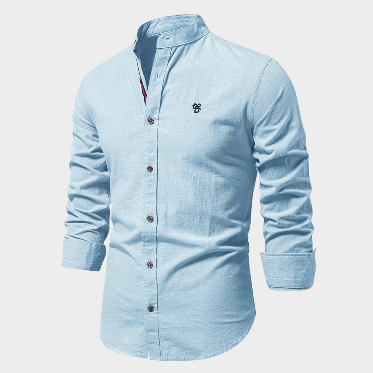 Camicia Lincoln da uomo con colletto corto