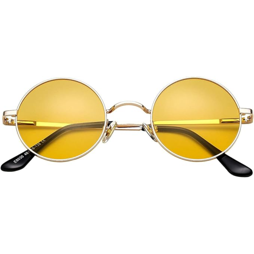 Drune | Runde Polarisierte Sonnenbrille