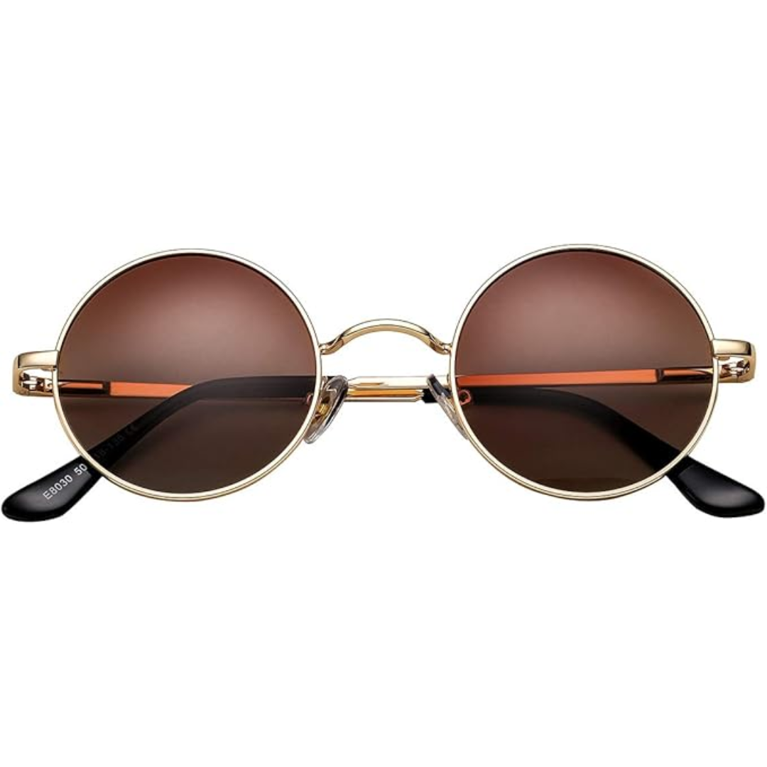Drune | Runde Polarisierte Sonnenbrille