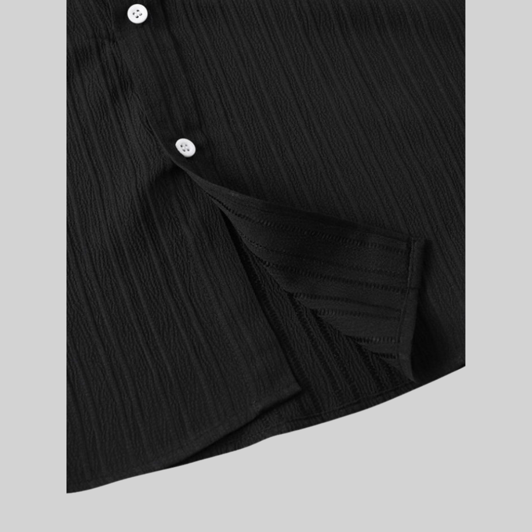 Camicia estiva Geld - Stile casual - Design senza cuciture - Tessuto elasticizzato