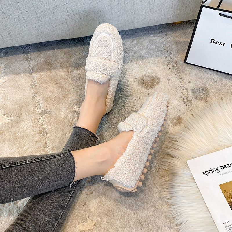 Drune - Plüsch-Pantoffel-Schuhe
