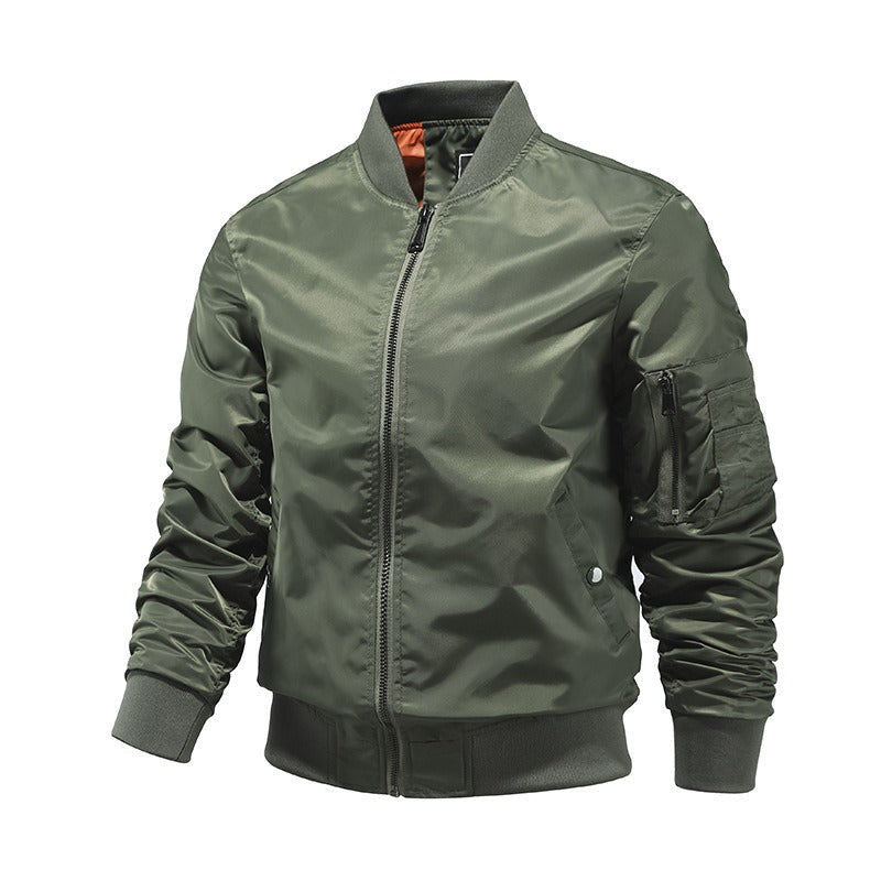 Drune | Urban Military Bomberjacke Mit Reißverschlusstaschen Für Herren
