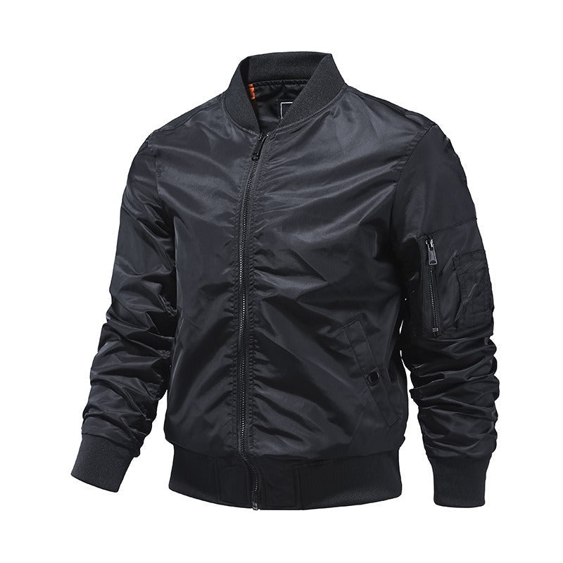 Drune | Urban Military Bomberjacke Mit Reißverschlusstaschen Für Herren