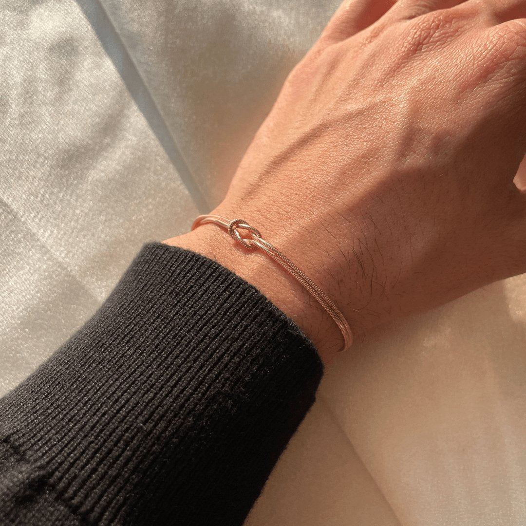 Drune | Elegantes Liebesknoten Armband Für Damen