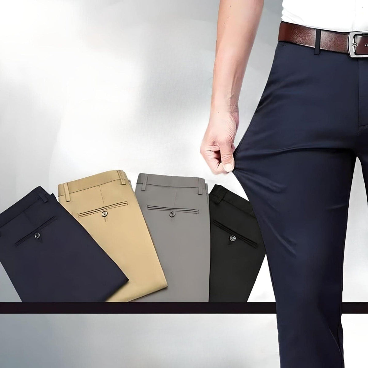Drune | Elegante Herrenhose Mit Stretch