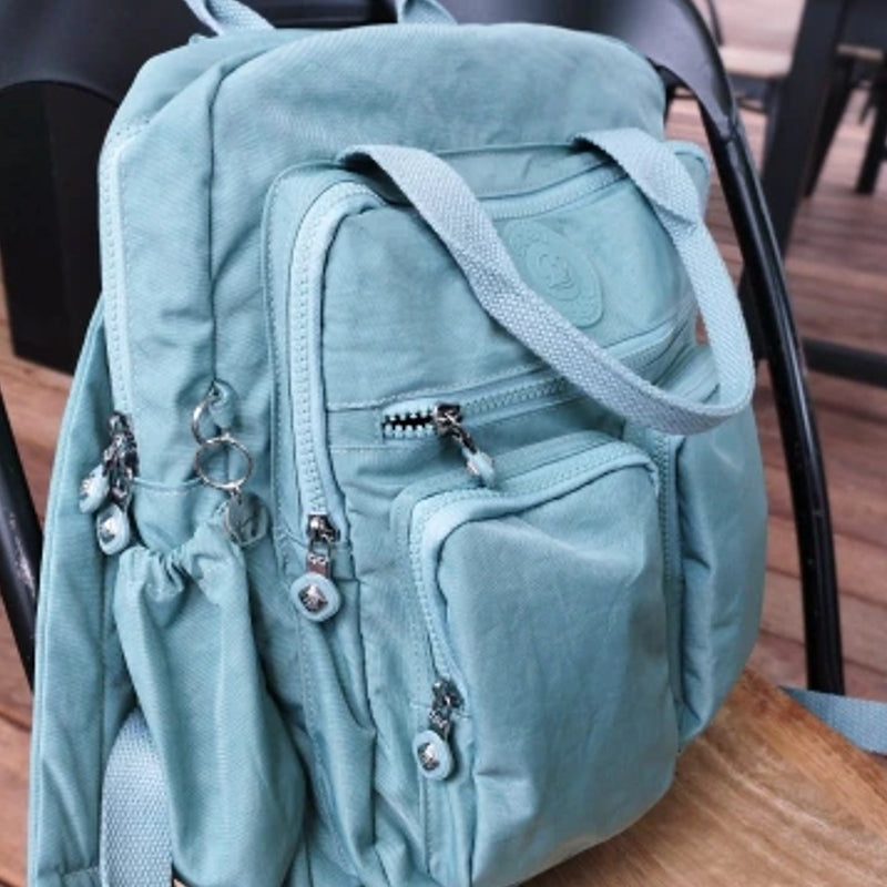 Drune | Mode Frau wasserdichter Nylon leichter Rucksack