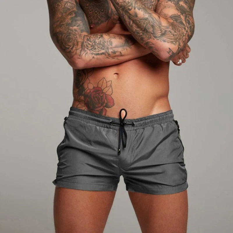 Drune | Schnell Trocknende Kurze Badehose Mit Stretch