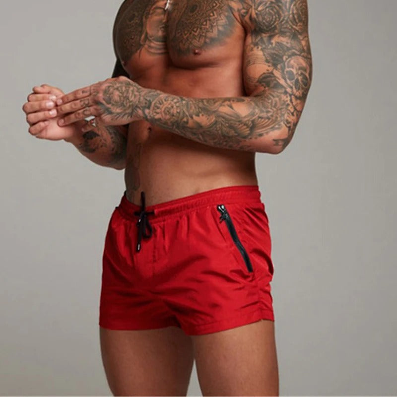 Drune | Schnell Trocknende Kurze Badehose Mit Stretch