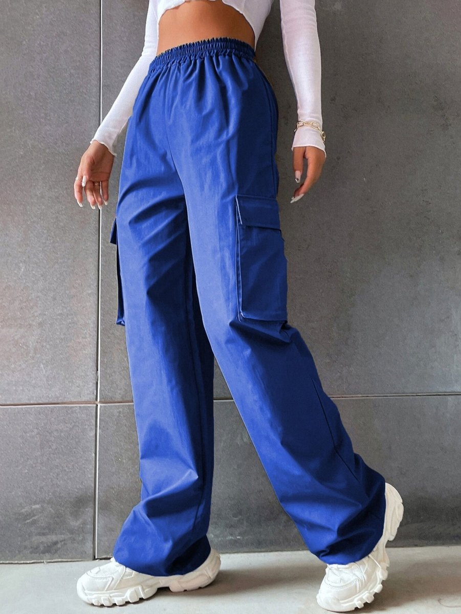 Drune | Damen Cargo Hose Mit Taschen