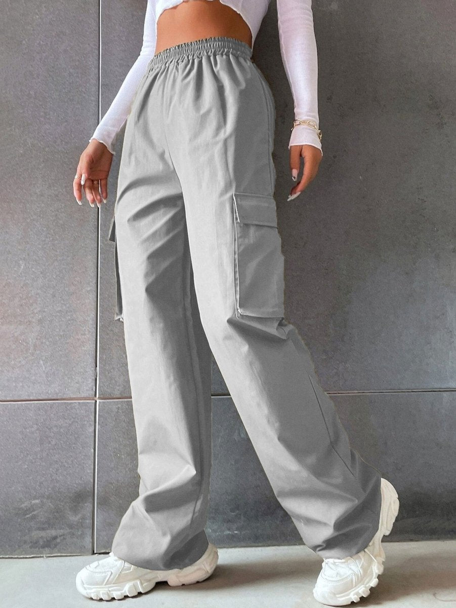 Drune | Damen Cargo Hose Mit Taschen