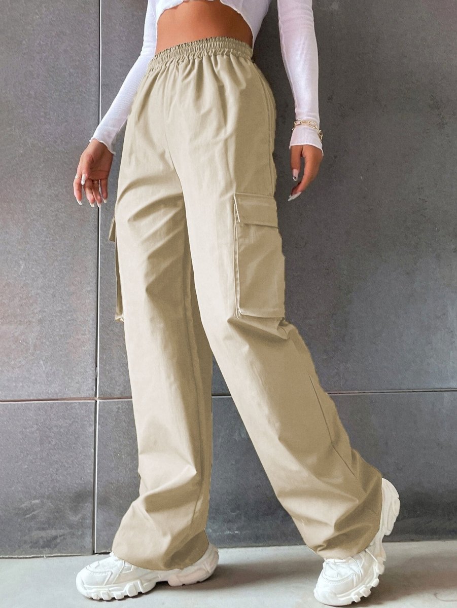 Drune | Damen Cargo Hose Mit Taschen