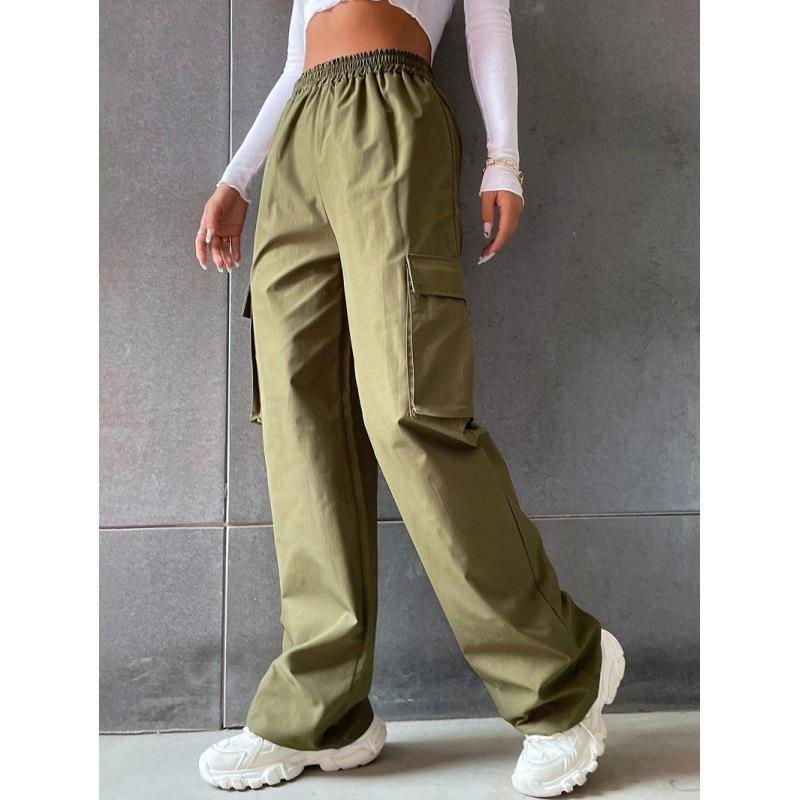 Drune | Damen Cargo Hose Mit Taschen