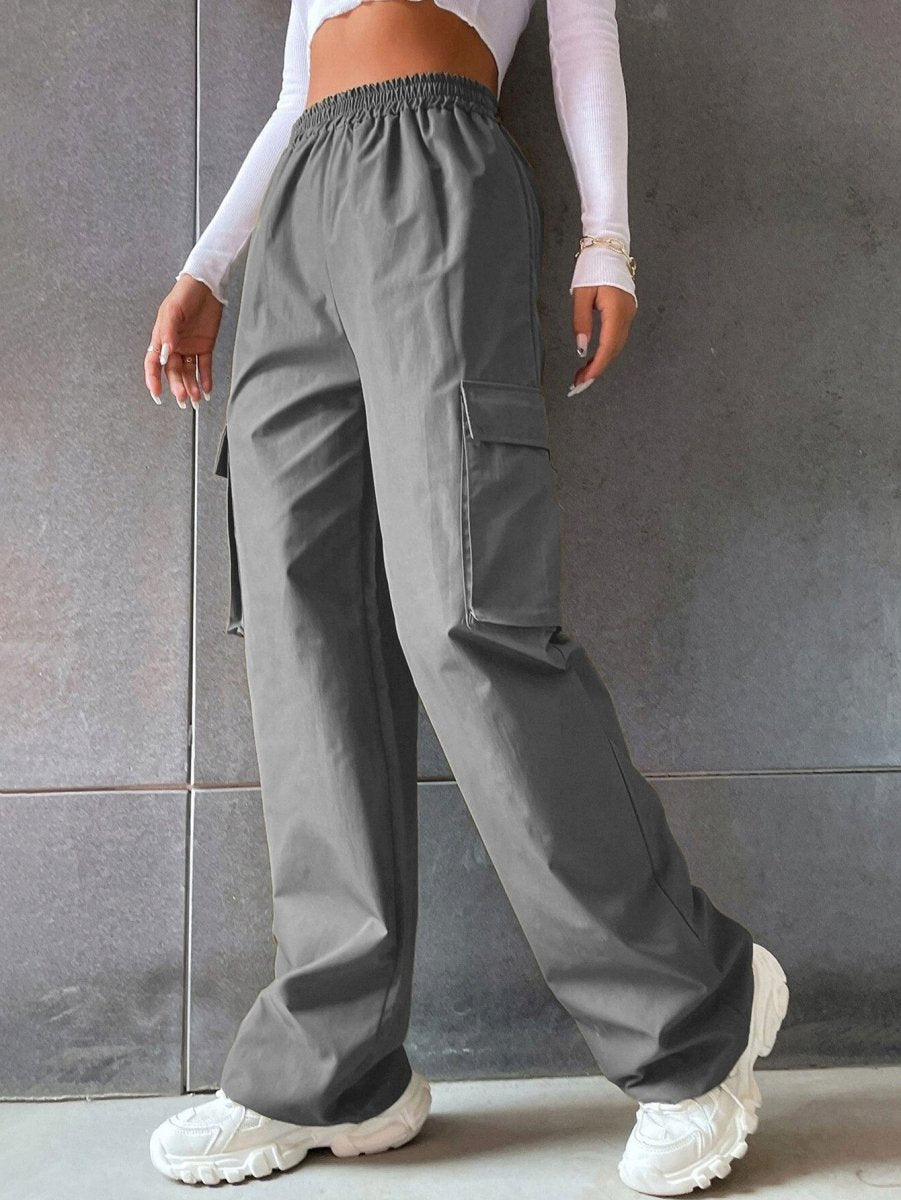 Drune | Damen Cargo Hose Mit Taschen