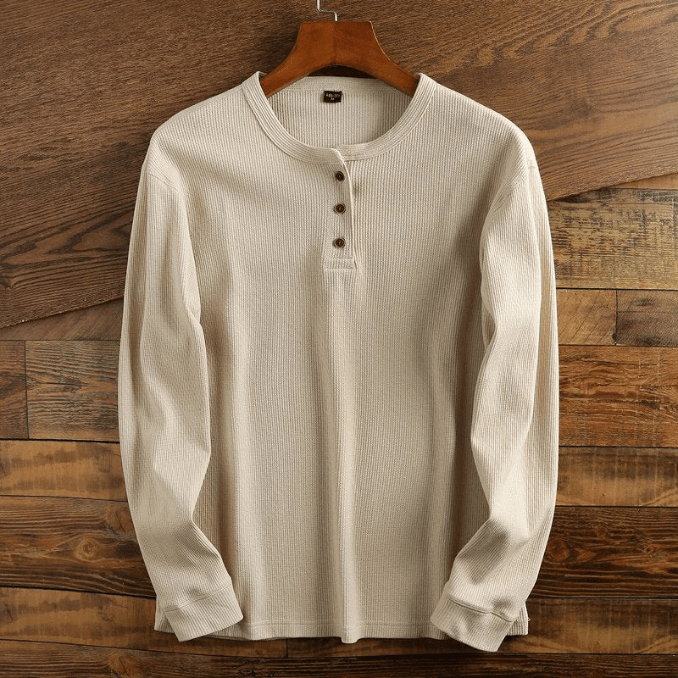 Camicia con motivo a rombi. Comoda camicia da uomo, dal look casual e sportivo