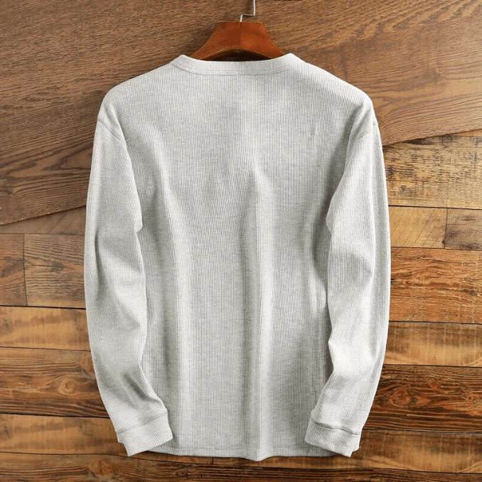 Camicia con motivo a rombi. Comoda camicia da uomo, dal look casual e sportivo