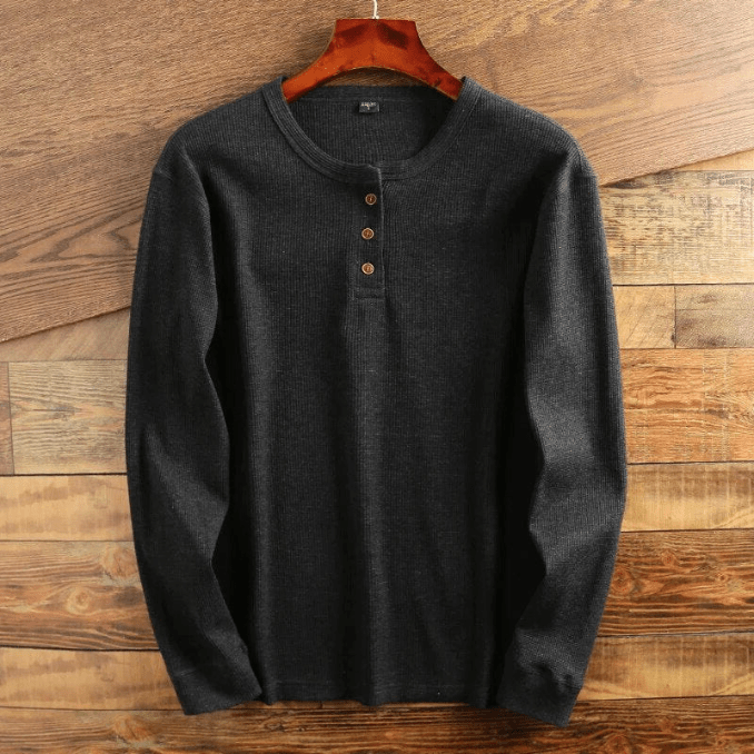 Camicia con motivo a rombi. Comoda camicia da uomo, dal look casual e sportivo