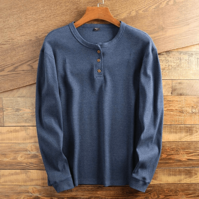 Camicia con motivo a rombi. Comoda camicia da uomo, dal look casual e sportivo