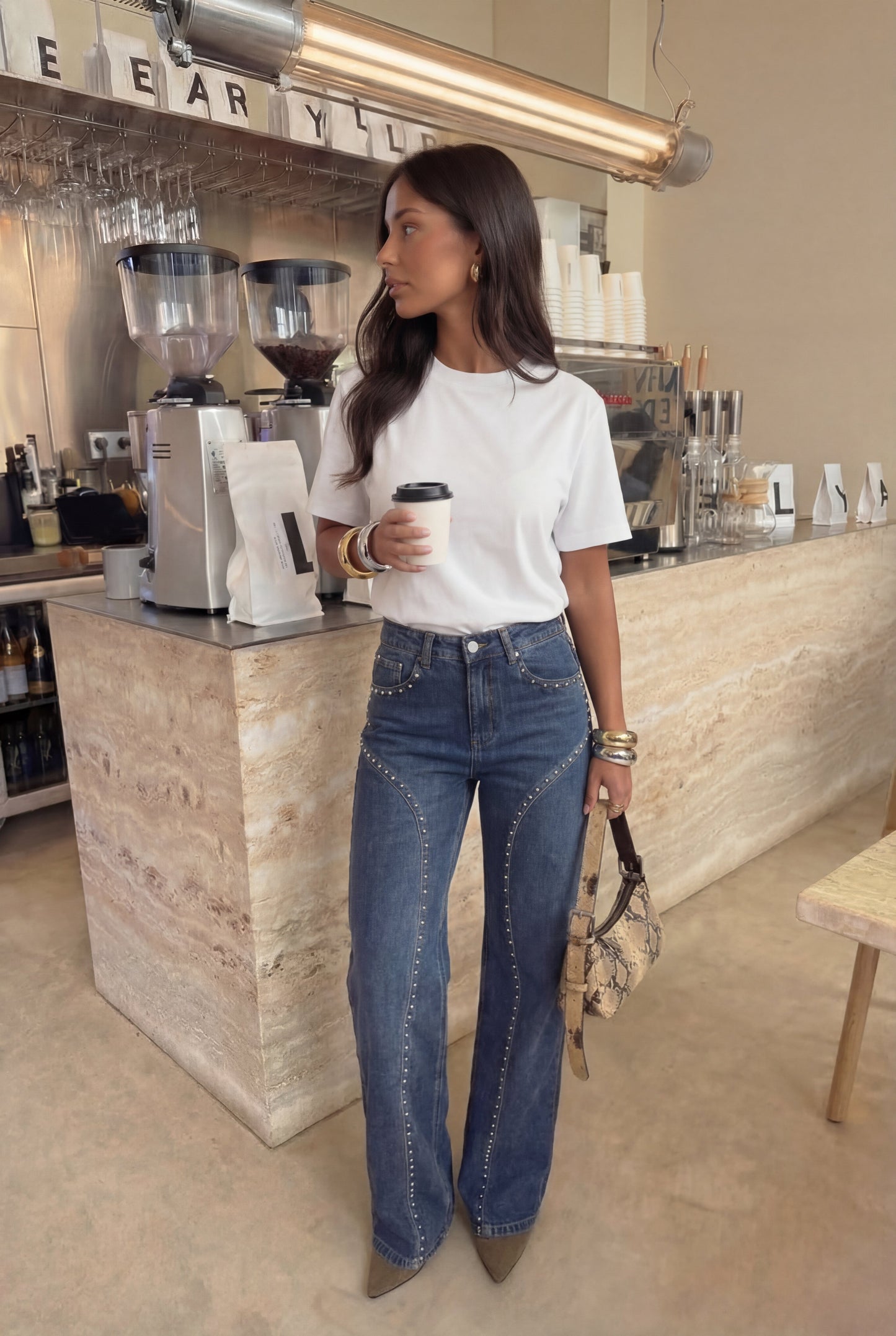 Jeans Borchie Chic | Lore Voss