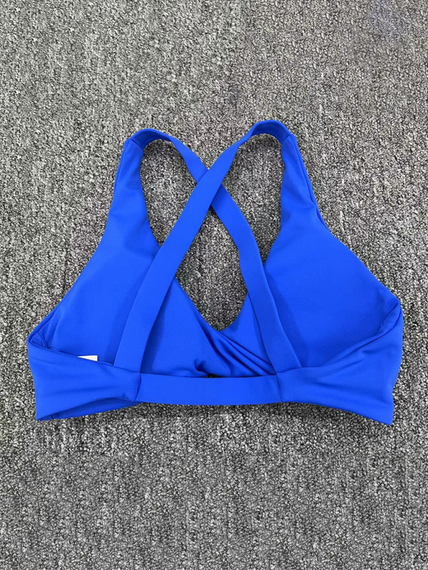 Drune | Enganliegend schnelltrocknender Sport Yoga-BH für Outdoor-Laufen Cross-Back Fitness-Unterwäsche
