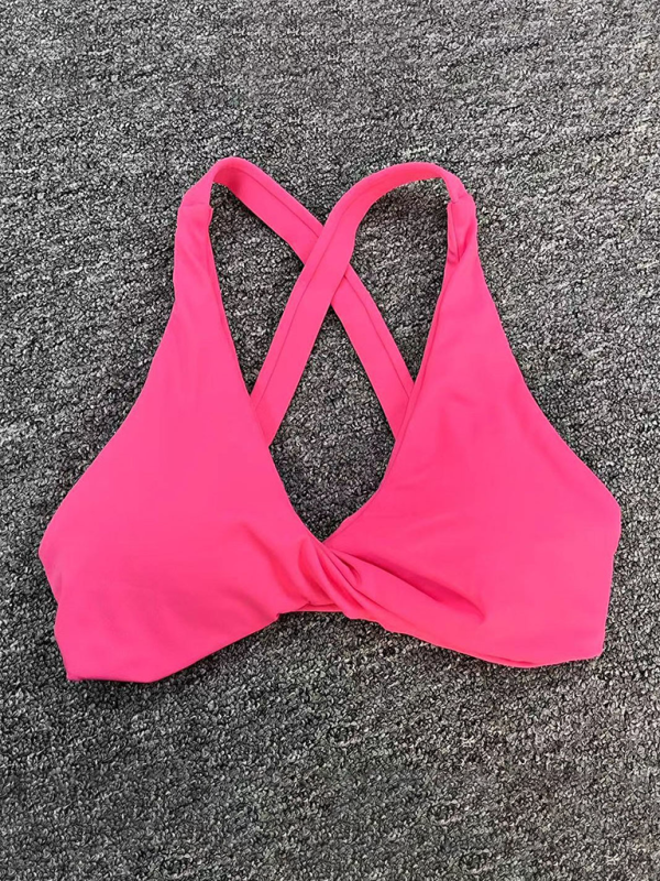 Drune | Enganliegend schnelltrocknender Sport Yoga-BH für Outdoor-Laufen Cross-Back Fitness-Unterwäsche