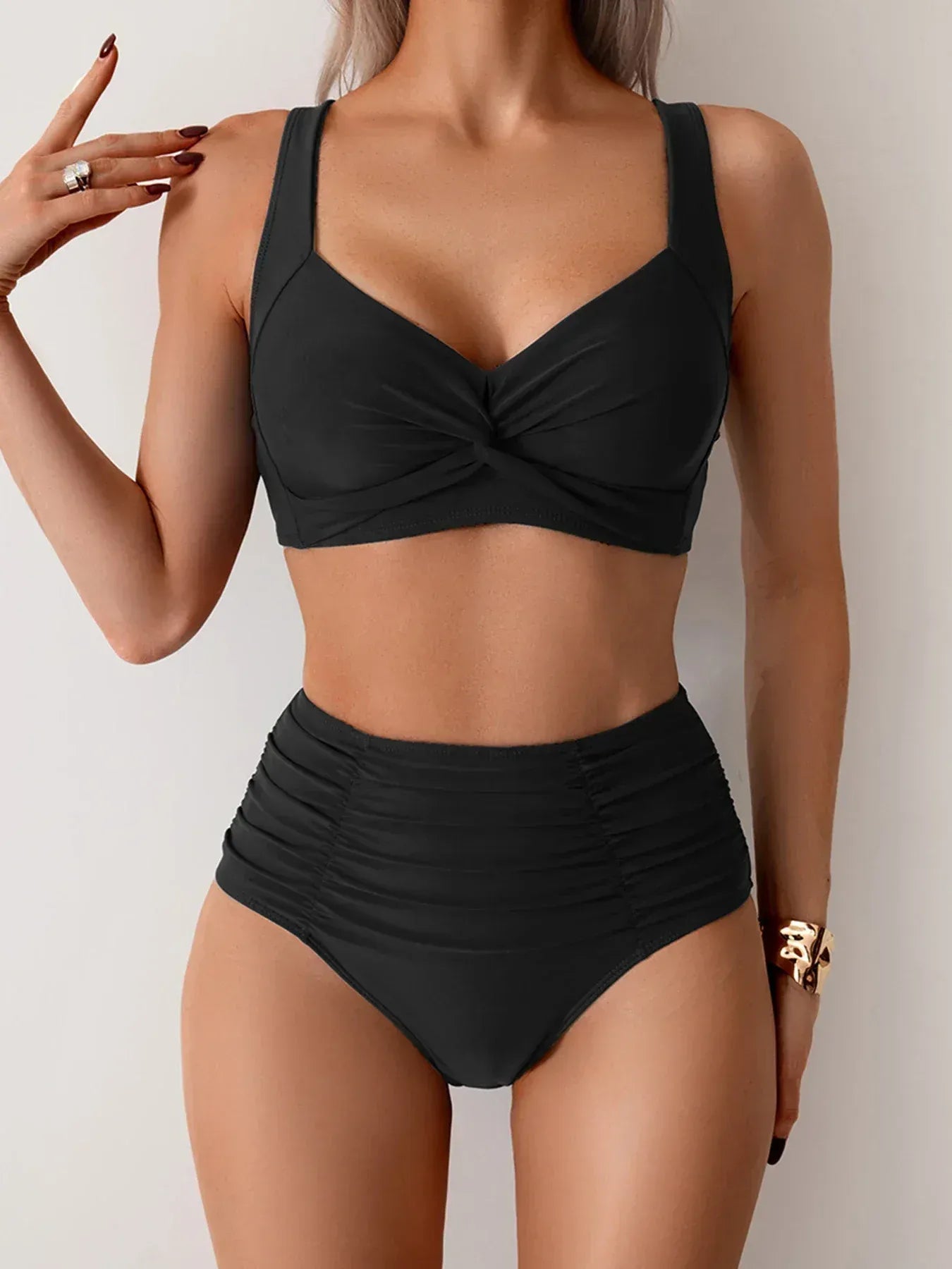 LORE VOSS - Salome Bikini a vita alta