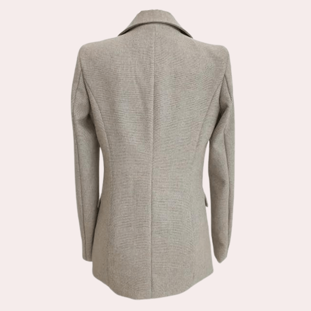 Damen dreiteiliger Hosenanzug mit Hose, Weste und Blazer