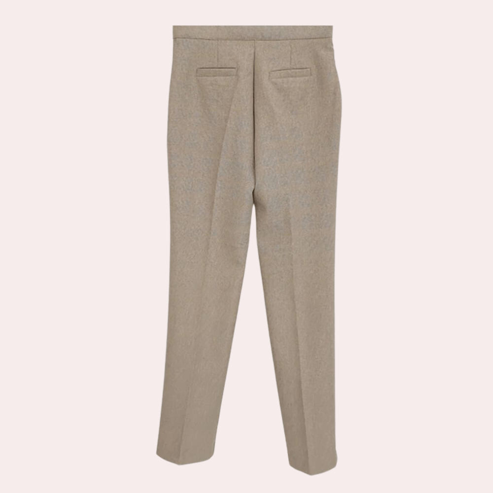 Damen dreiteiliger Hosenanzug mit Hose, Weste und Blazer